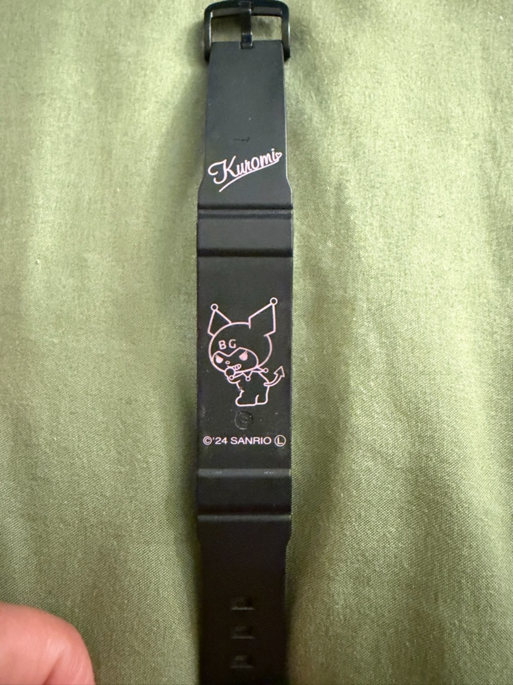Casio BABY-G Black and Pink Digital Watch with Kuromi Strap - Picture 6 of 6
